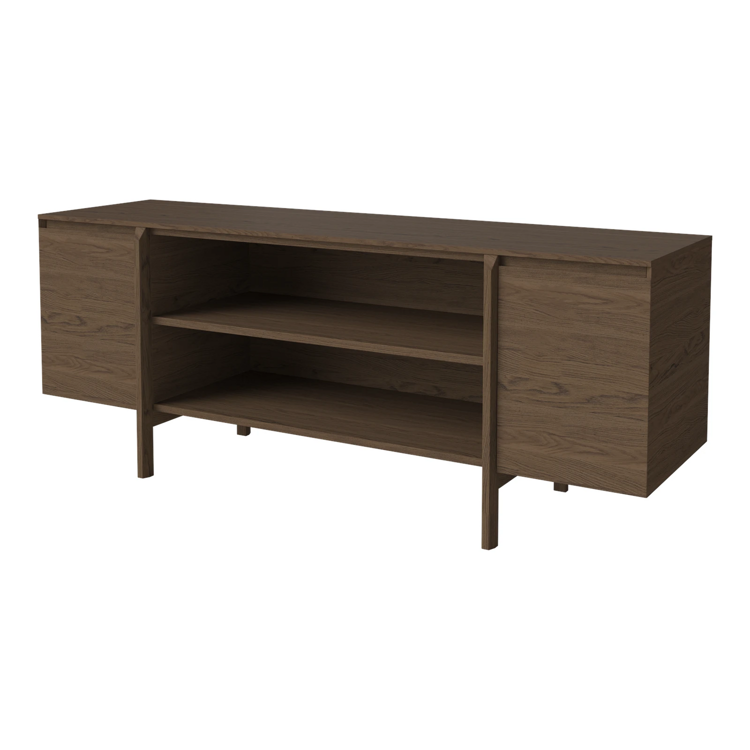 Daia Sideboard, aus Eiche, geölt, 180x50.5 cm