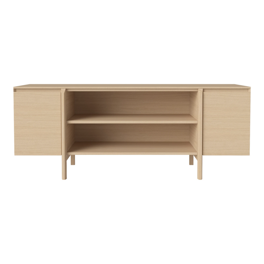 Daia Sideboard, aus Eiche, geölt, 180x50.5 cm