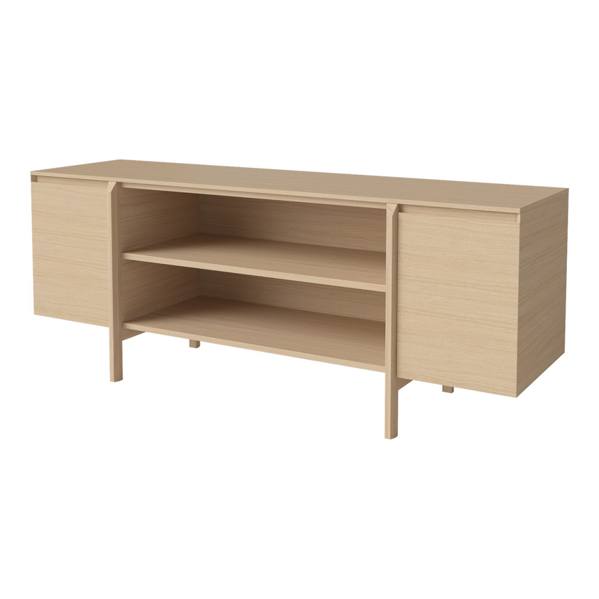 Daia Sideboard, aus Eiche, geölt, 180x50.5 cm