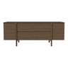 Daia Sideboard with Drawers, oak, oiled, 180x50.5 cm