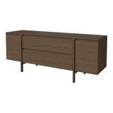 Daia Sideboard with Drawers, oak, oiled, 180x50.5 cm