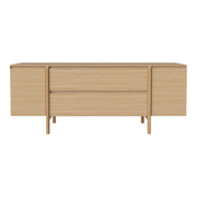 Daia Sideboard mit Schubladen, aus Eiche, geölt, 180x50.5 cm - ZEN ZONE Furniture