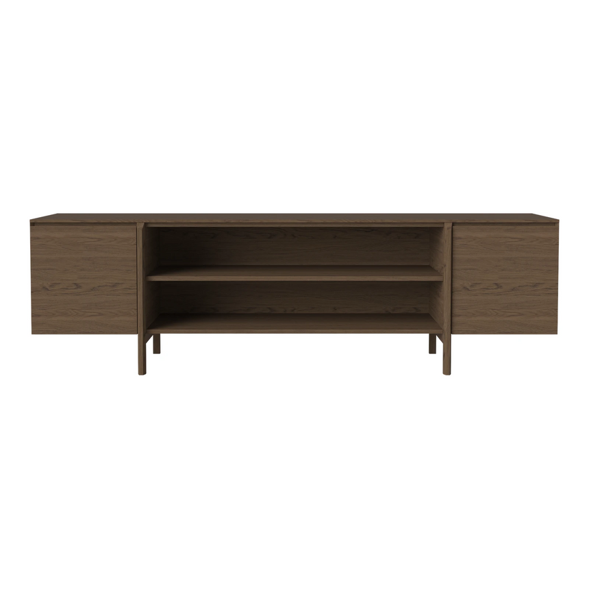 Daia Sideboard, aus Eiche, geölt, 240x50.5 cm