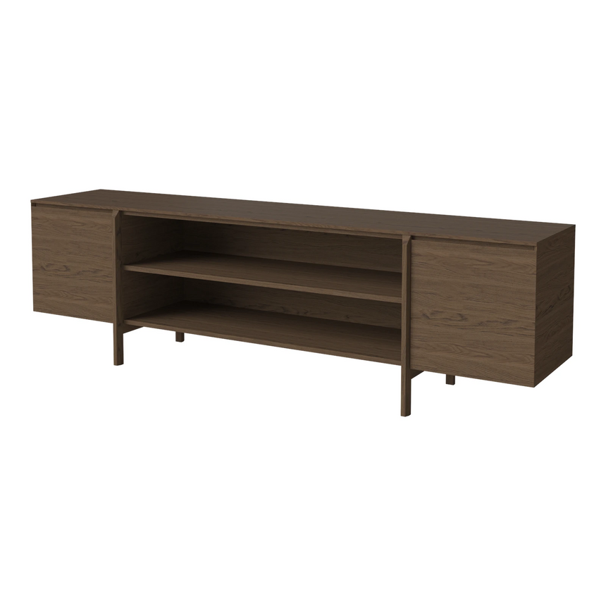 Daia Sideboard, aus Eiche, geölt, 240x50.5 cm