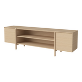Daia Sideboard, aus Eiche, geölt, 240x50.5 cm
