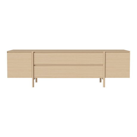 Daia Sideboard mit Schubladen, aus Eiche, geölt, 240x50.5 cm - ZEN ZONE Furniture