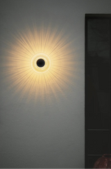 Applique extérieure New Wave Optic - Dimmable - Transparent | Noir