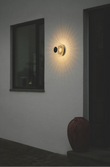 Applique extérieure New Wave Optic - Dimmable - Transparent | Noir