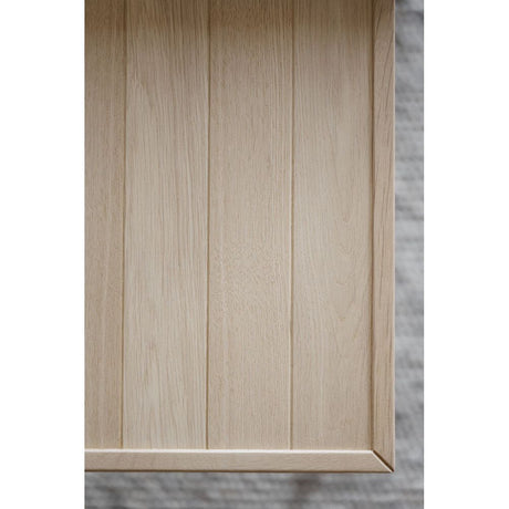 DEERFIELD Couchtisch Weiß pigmentiert/Schwarz 80x80x47cm - ZEN ZONE