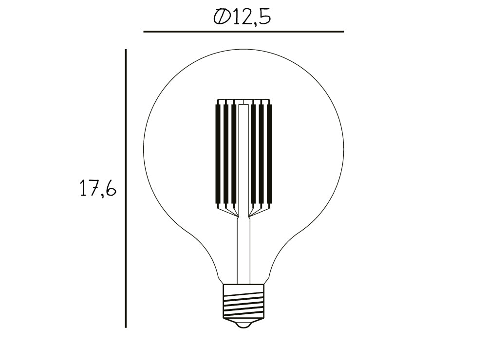 Leuchtmittel Globe Bulb - Ø125 - 3,5W