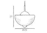 Hanging Lamp Lotus