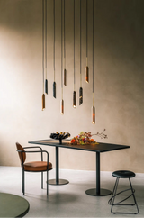 Hanging Lamp Marble Art