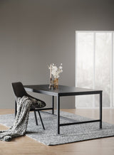 EVERETT Esstisch Schwarz 180x100x75cm - ZEN ZONE
