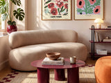 Amalfi 3-Sitzer Sofa aus Chenille, 186x101 cm