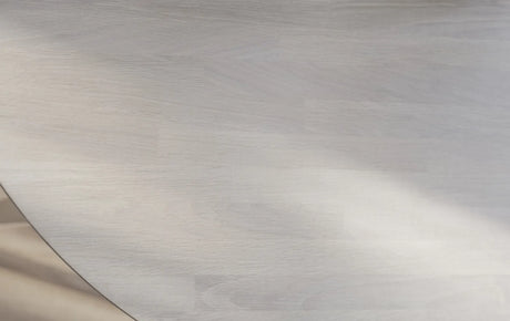 FILIPPA Esstisch Weiß pigmentiert 120-210x120x75cm - ZEN ZONE Furniture