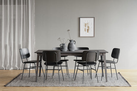 FILIPPA Esstisch Dunkelbraun 180x90x74cm - ZEN ZONE