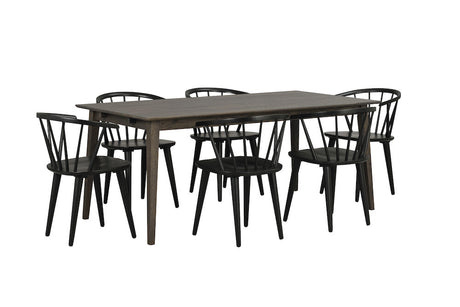 FILIPPA Esstisch Dunkelbraun 180x90x74cm - ZEN ZONE
