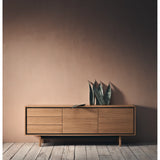 Floow Sideboard aus Eiche, geölt, 202x50 cm