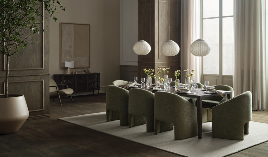 Graceful Esstisch aus massiver Eiche 180 x 95 cm - 30 mm - ZEN ZONE Furniture