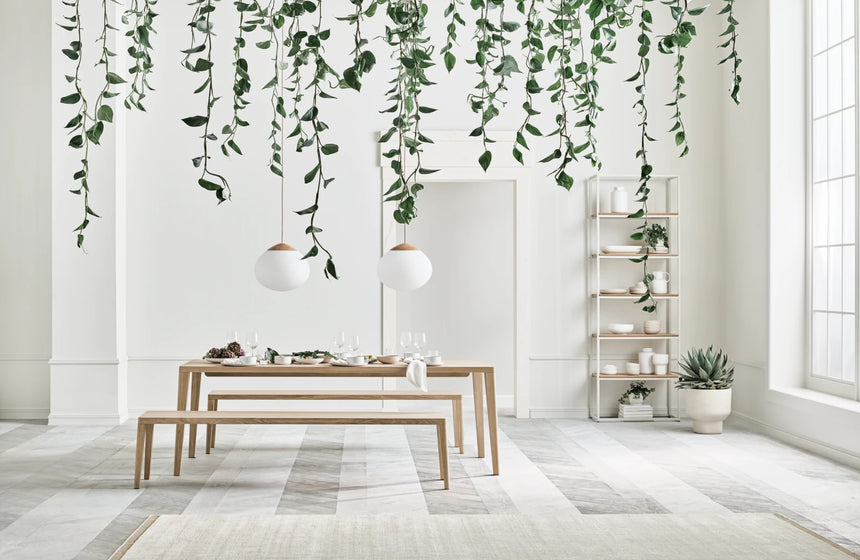 Graceful Bank aus massiver Eiche 200 cm - 40 mm - ZEN ZONE Furniture