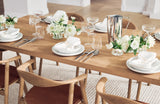 Graceful Esstisch aus massiver Eiche 200 x 95 cm - 30 mm - ZEN ZONE Furniture