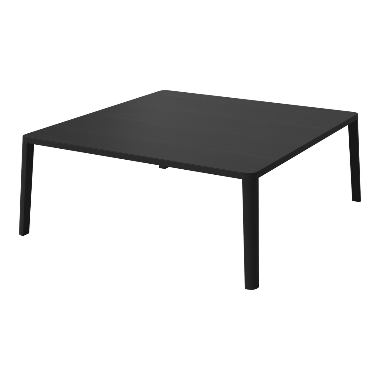 Table basse gracieuse en chêne massif 110 x 110, H42 cm