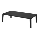 Table basse gracieuse en chêne massif 120 x 60, H32 cm