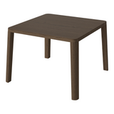 Table basse gracieuse en chêne massif 60 x 60 x H42 cm