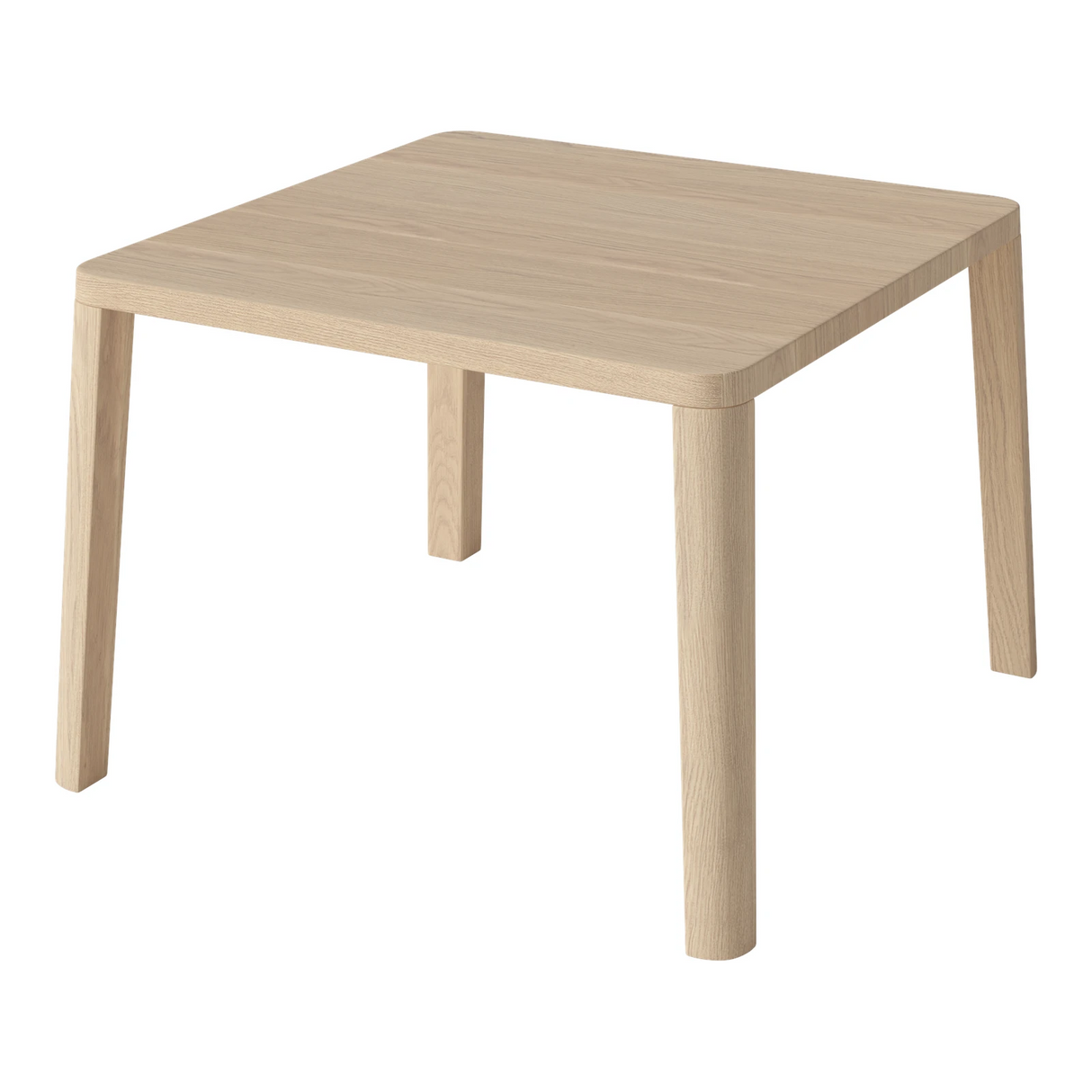 Table basse gracieuse en chêne massif 60 x 60 x H42 cm