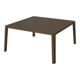 Table basse gracieuse en chêne massif 90 x 90 x H42 cm