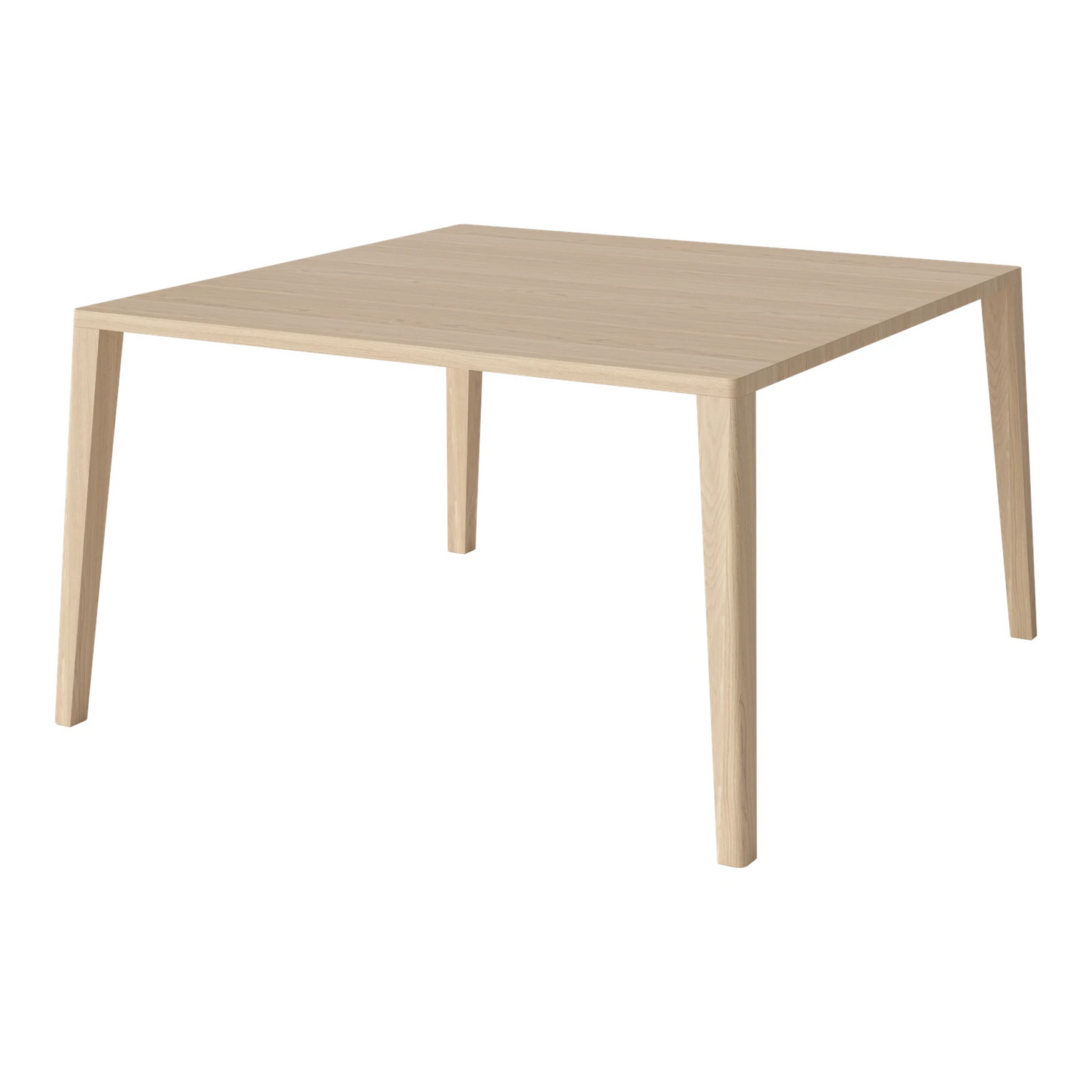 Graceful Esstisch aus massiver Eiche 130 x 130 cm - 30 mm - ZEN ZONE Furniture