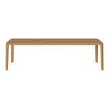 Graceful Bank aus massiver Eiche 140 cm - 30 mm - ZEN ZONE Furniture