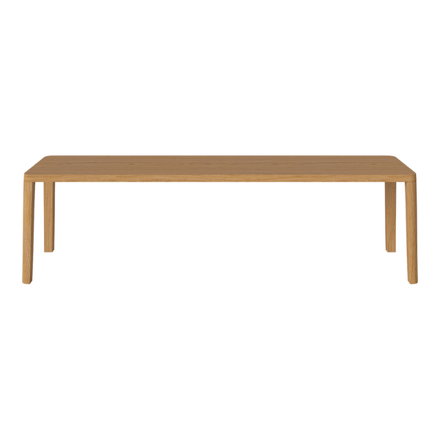 Graceful Bank aus massiver Eiche 140 cm - 30 mm - ZEN ZONE Furniture