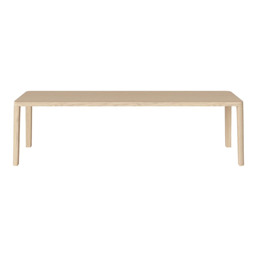 Graceful Bank aus massiver Eiche 140 cm - 30 mm - ZEN ZONE Furniture