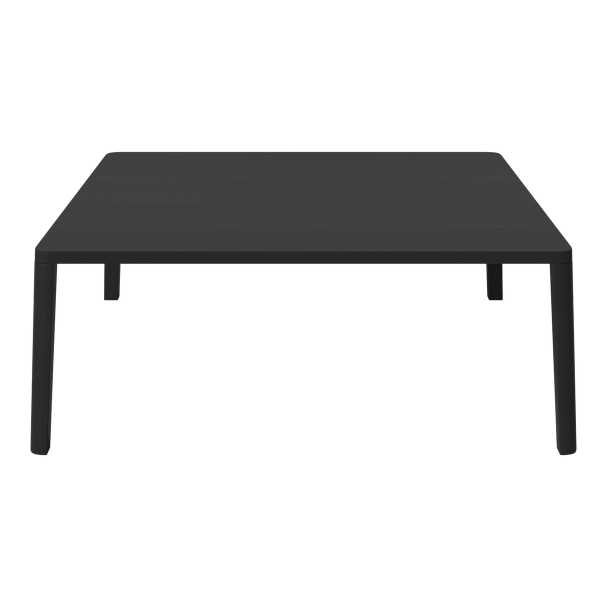 Table basse gracieuse en chêne massif 110 x 110, H42 cm