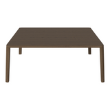 Table basse gracieuse en chêne massif 110 x 110, H42 cm