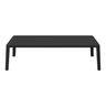 Table basse gracieuse en chêne massif 120 x 60, H32 cm