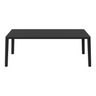 Table basse gracieuse en chêne massif 120 x 60, H42 cm