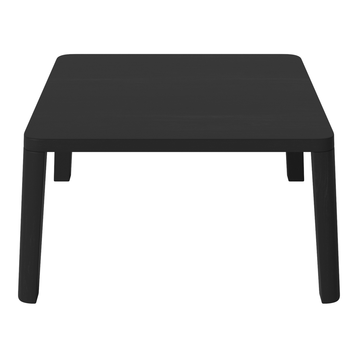 Table basse gracieuse en chêne massif 60 x 60, H32 cm
