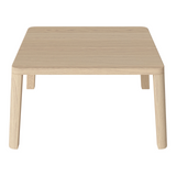 Table basse gracieuse en chêne massif 60 x 60, H32 cm