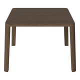 Table basse gracieuse en chêne massif 60 x 60 x H42 cm