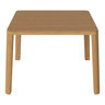 Table basse gracieuse en chêne massif 60 x 60 x H42 cm