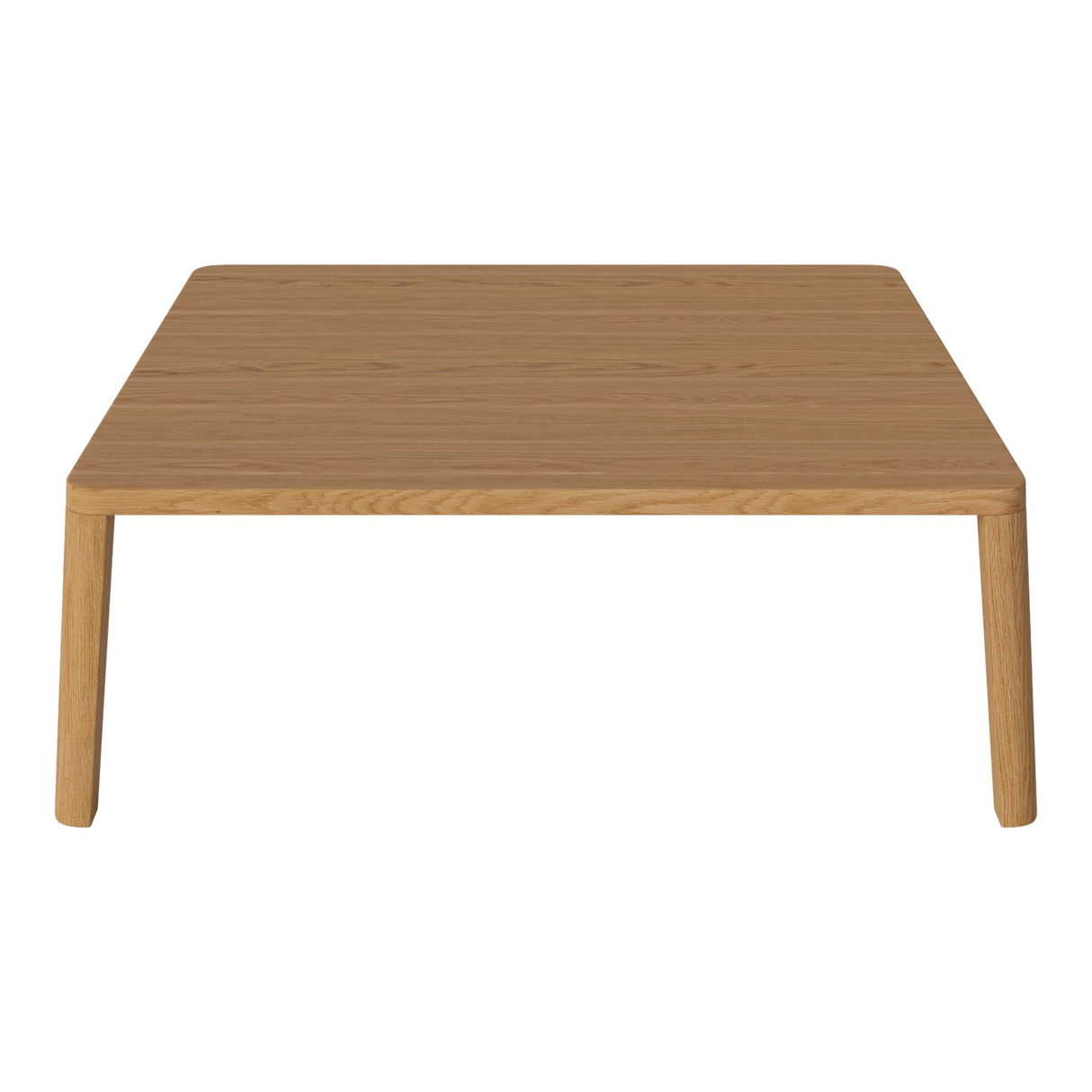 Table basse gracieuse en chêne massif 90 x 90 x H32 cm