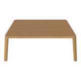 Table basse gracieuse en chêne massif 90 x 90 x H32 cm