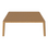Graceful Couchtisch aus massiver Eiche 90 x 90 x H32 cm - ZEN ZONE Furniture