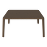 Table basse gracieuse en chêne massif 90 x 90 x H32 cm