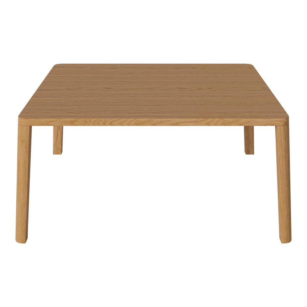 Table basse gracieuse en chêne massif 90 x 90 x H42 cm