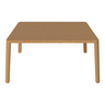 Table basse gracieuse en chêne massif 90 x 90 x H42 cm