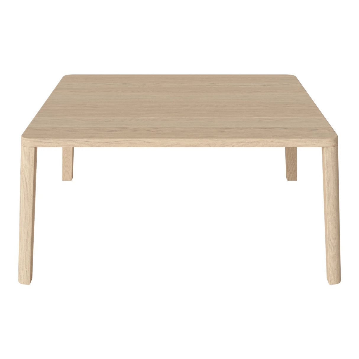 Table basse gracieuse en chêne massif 90 x 90 x H42 cm