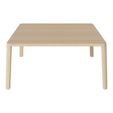 Table basse gracieuse en chêne massif 90 x 90 x H42 cm
